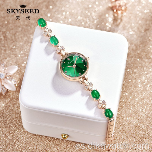 Reloj SKYSEED de nácar tipo esmeralda